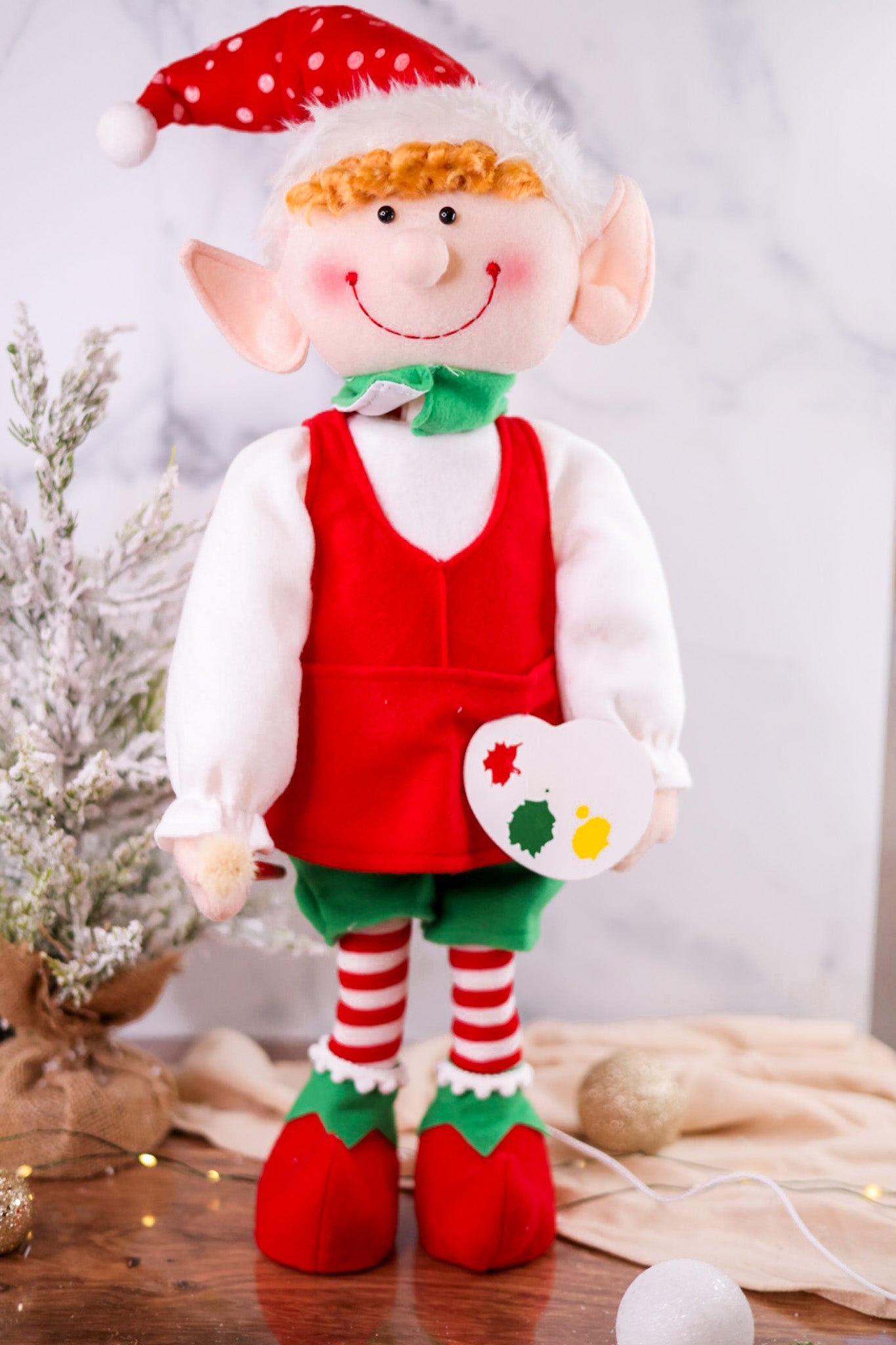 Animated Plush Christmas Elves 3 Styles Whiskey Skies