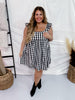 Black And White Checkered Dress - Whiskey Skies - ANDREE BY UNIT