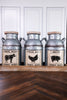 Farmhouse Animal Buckets (Set Of Three) - Whiskey Skies - WT COLLECTION