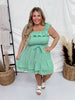 Jade Smocked Fit & Flare Dress - Whiskey Skies - ANDREE BY UNIT