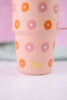 Peach Darling Daisy 20oz On The Go Tumbler - Whiskey Skies - THE DARLING EFFECT