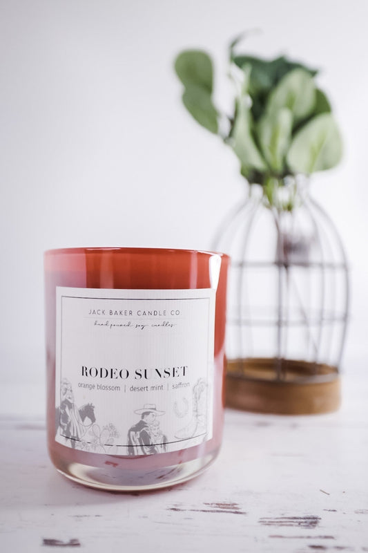 Rodeo Sunset Candle - Whiskey Skies - JACK BAKER CANDLE CO.