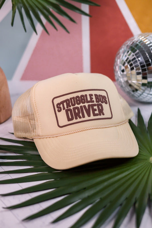 Struggle Bus Driver Trucker Hat - Whiskey Skies - Southern Bliss Company