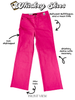 Judy Blue Hot Pink High Waist 90's Straight Jeans - Whiskey Skies