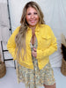 Judy Blue Yellow Garment Dyed Denim Jacket - Whiskey Skies