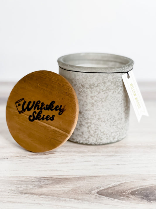 Whiskey Skies Willow Woods Candle - Whiskey Skies
