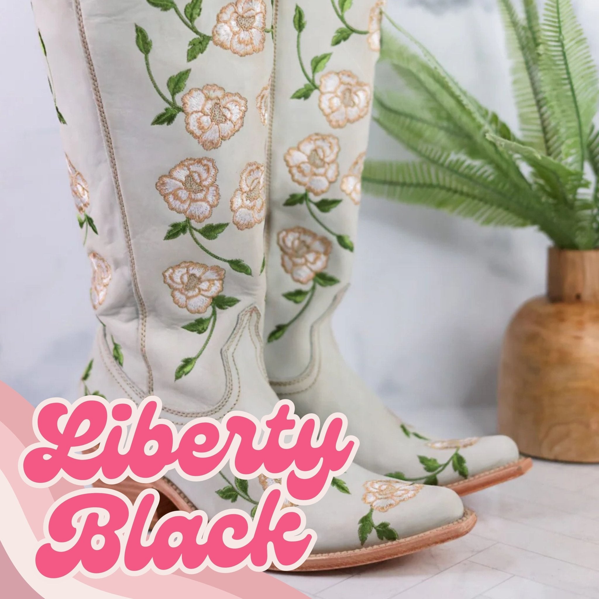 Liberty Black Boots – Handmade Western Style for Women  display picture 3