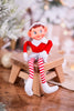 10" Bendable Christmas Pixie Ornament (4 Styles) - Whiskey Skies - GERSON COMPANIES