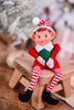 10" Bendable Christmas Pixie Ornament (4 Styles) - Whiskey Skies - GERSON COMPANIES