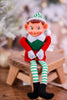 10" Bendable Christmas Pixie Ornament (4 Styles) - Whiskey Skies - GERSON COMPANIES