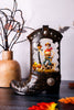 10" LED Boot Water Globe With Cowboy Skeleton - Whiskey Skies - RAZ IMPORTS