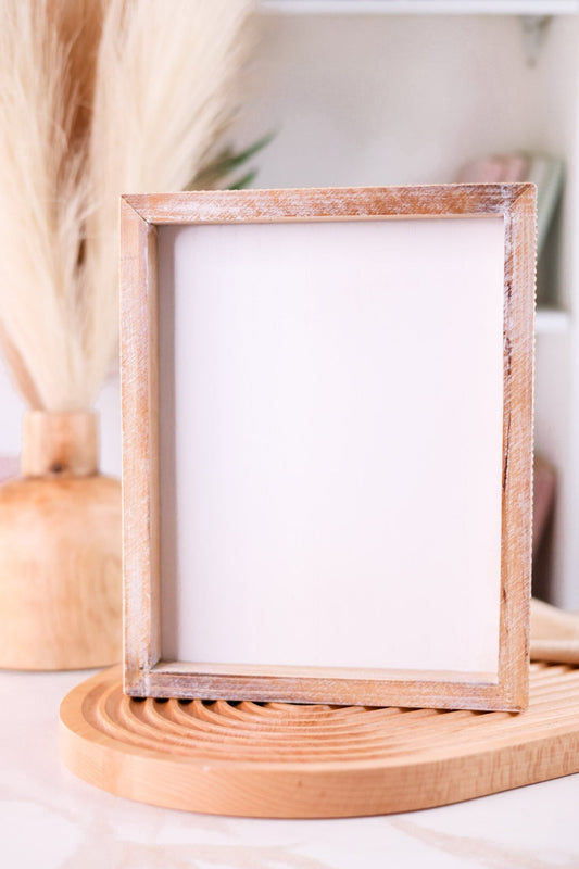 10 x 8" Blank Wooden DIY Sign - Whiskey Skies - DEVANIE AT HOME