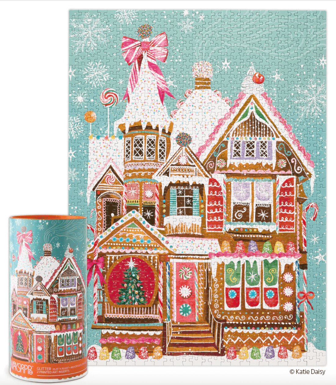 1000 Piece Gingerbread House Puzzle - Whiskey Skies - WERKSHOPPE