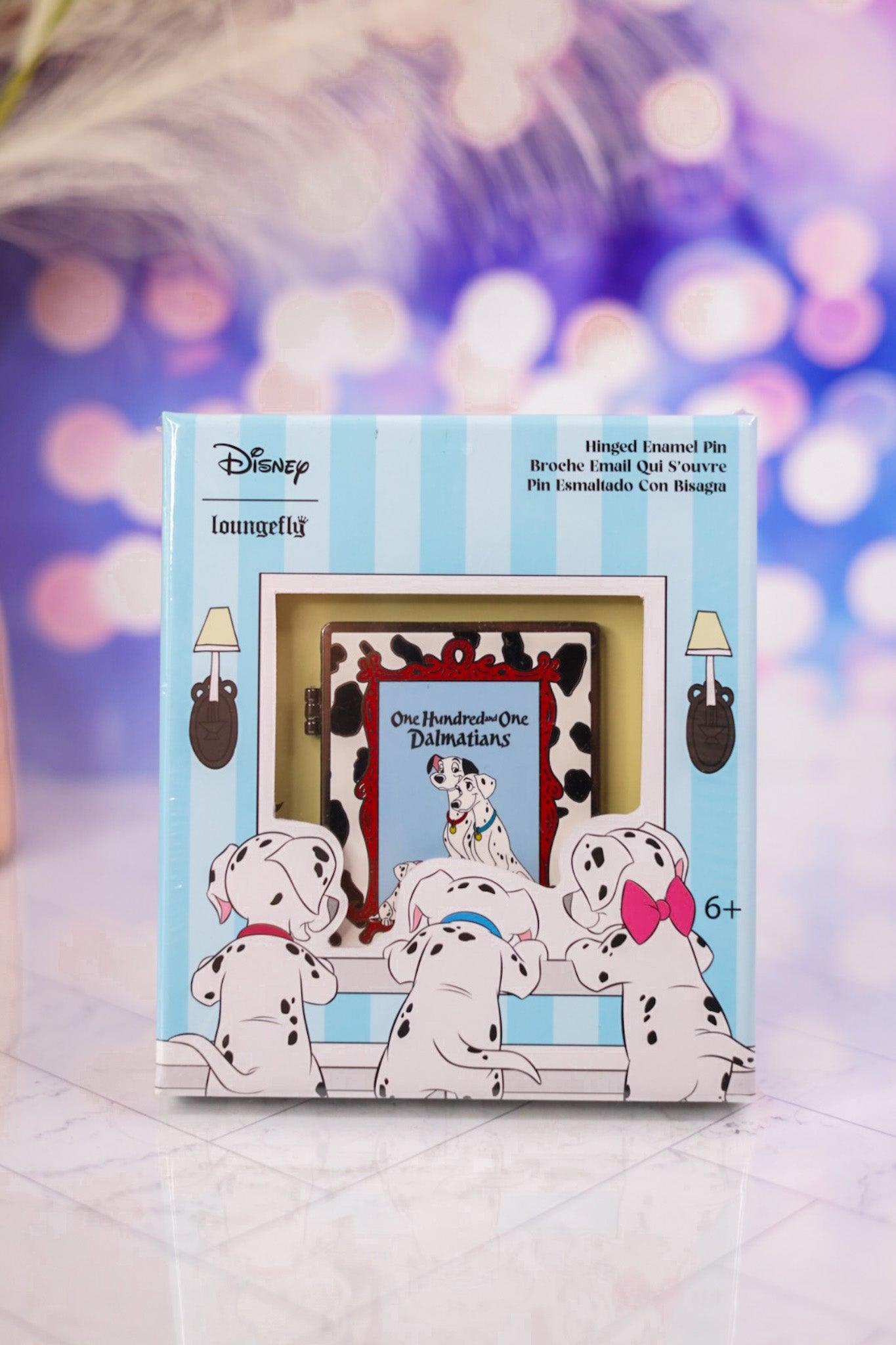 101 Dalmatians Book Hinged Pin - Whiskey Skies - LOUNGEFLY