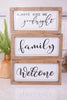 11.75 Inch Wooden Frame Signs (3 Assorted) - Whiskey Skies - K&K INTERIORS