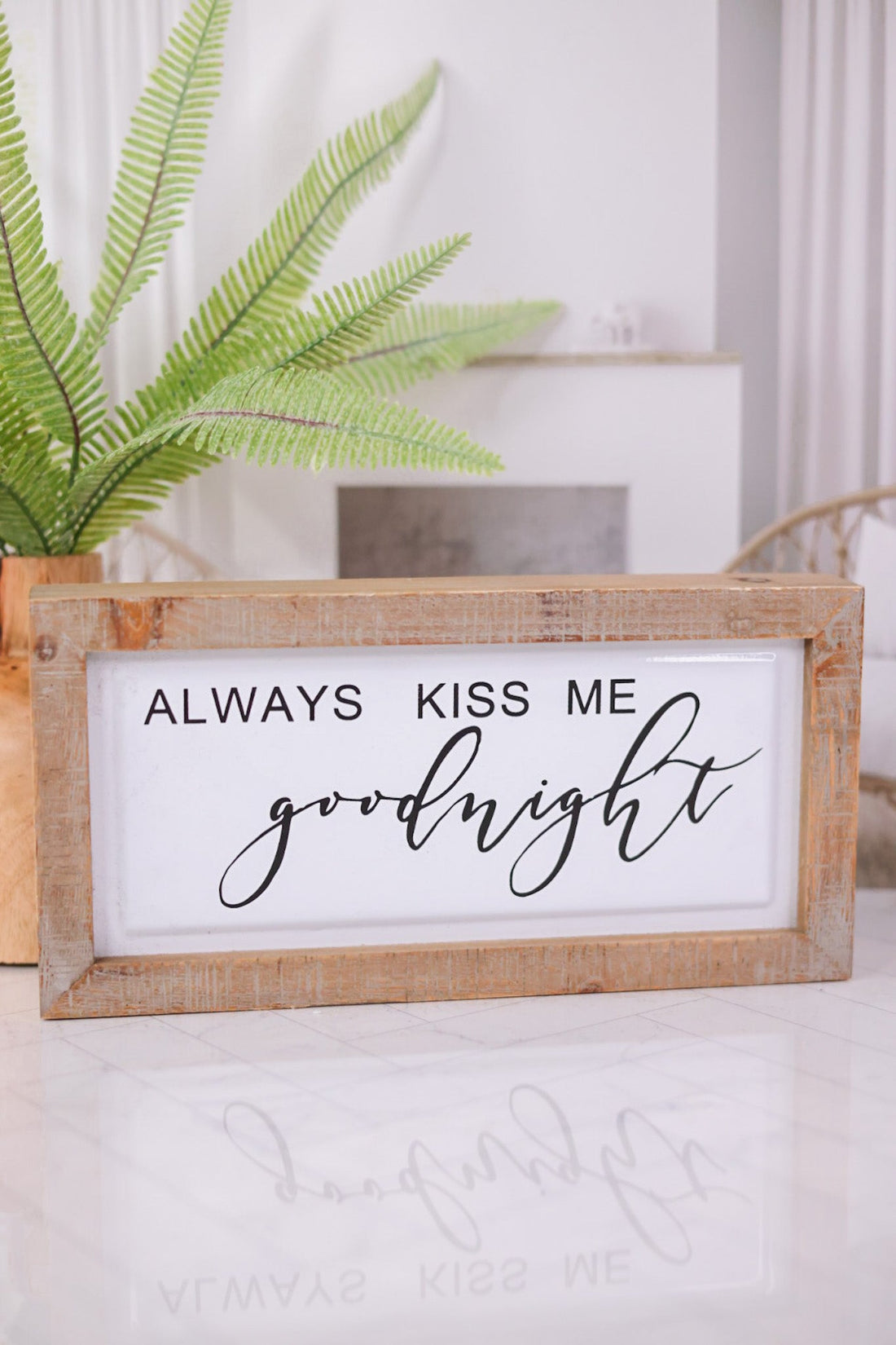 11.75 Inch Wooden Frame Signs (3 Assorted) - Whiskey Skies - K&K INTERIORS