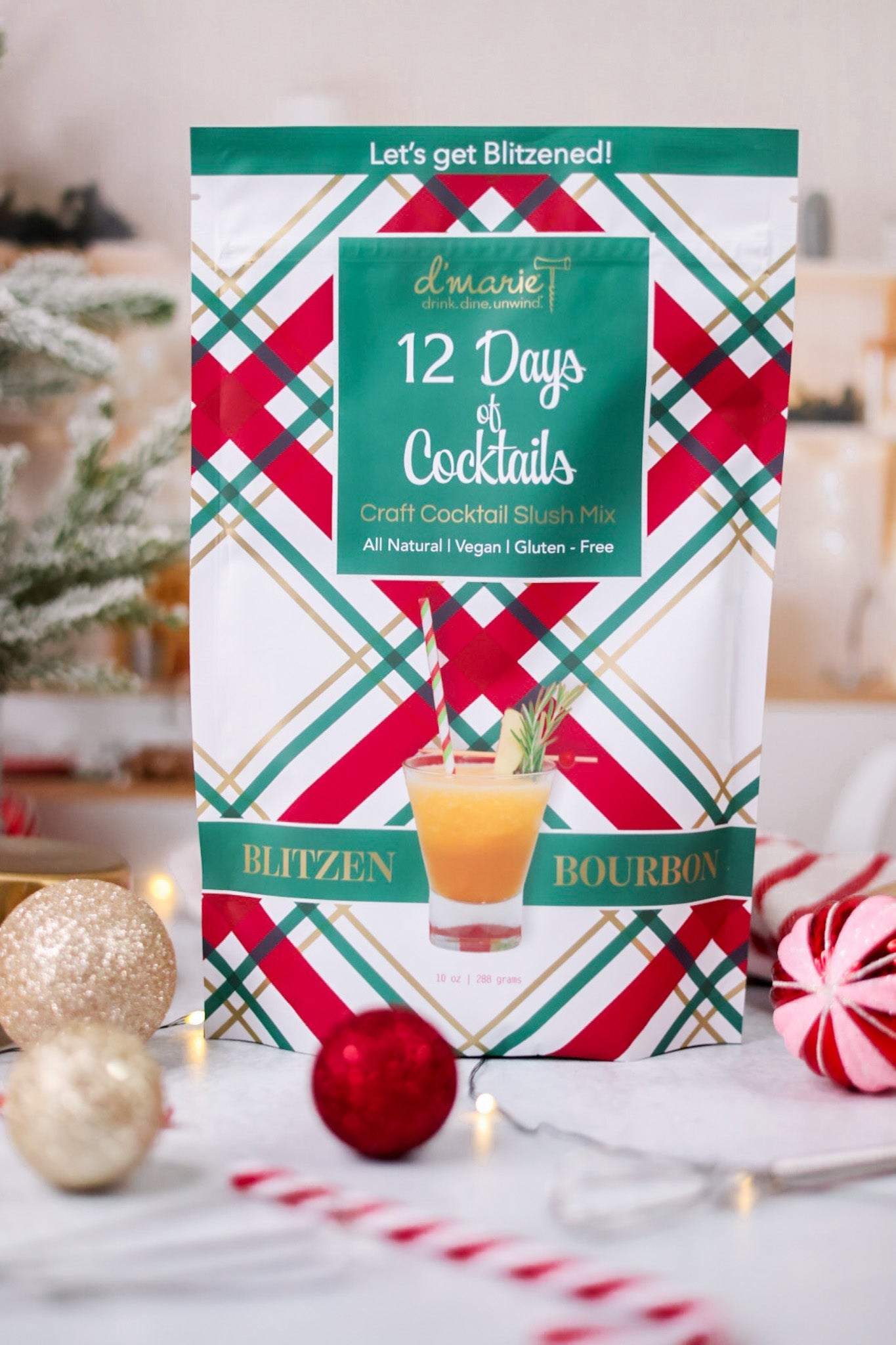 12 Days of Christmas Slushy Mixes (12 Flavors) - Whiskey Skies - D'MARIE, INC