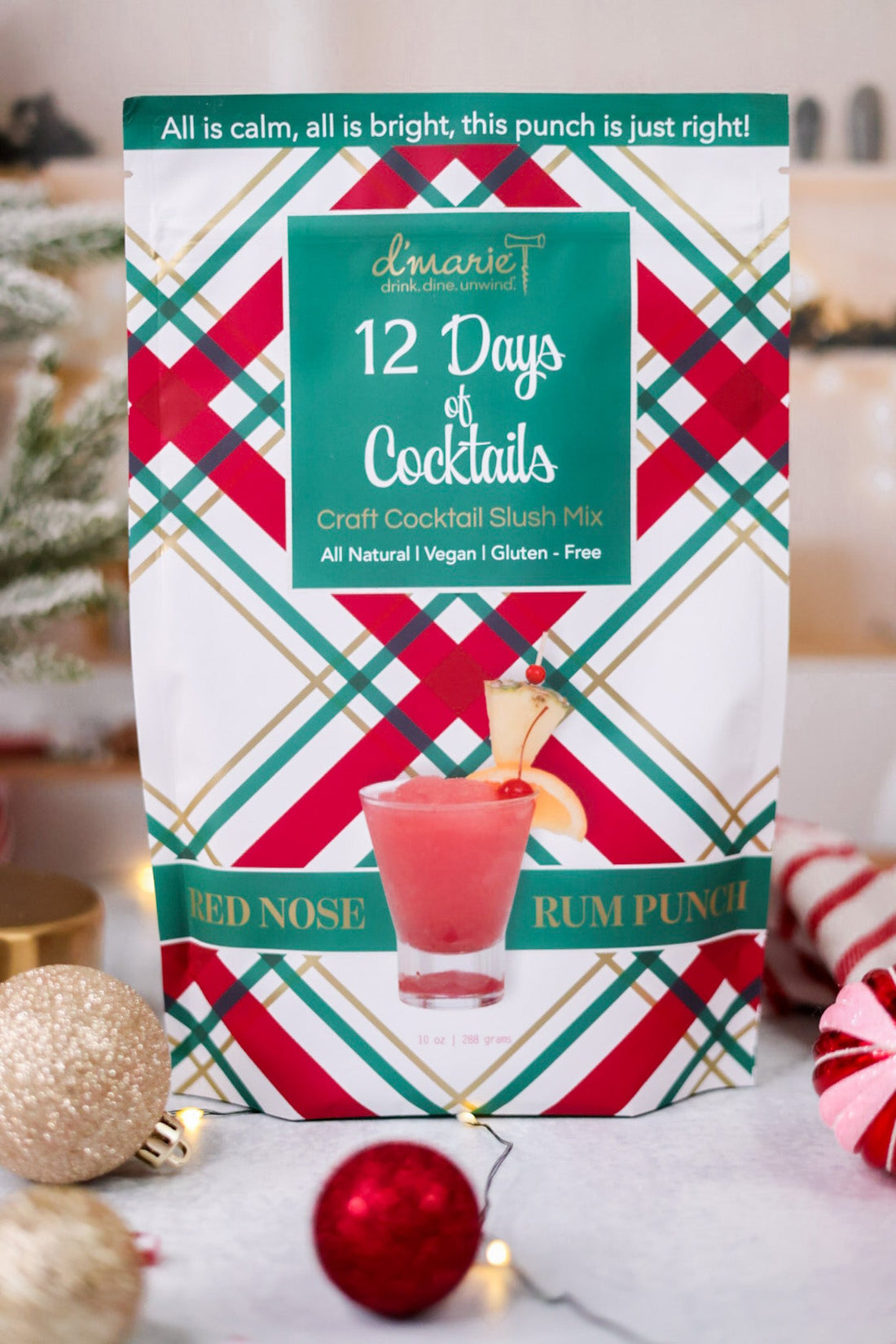 12 Days of Christmas Slushy Mixes (12 Flavors) - Whiskey Skies - D'MARIE, INC