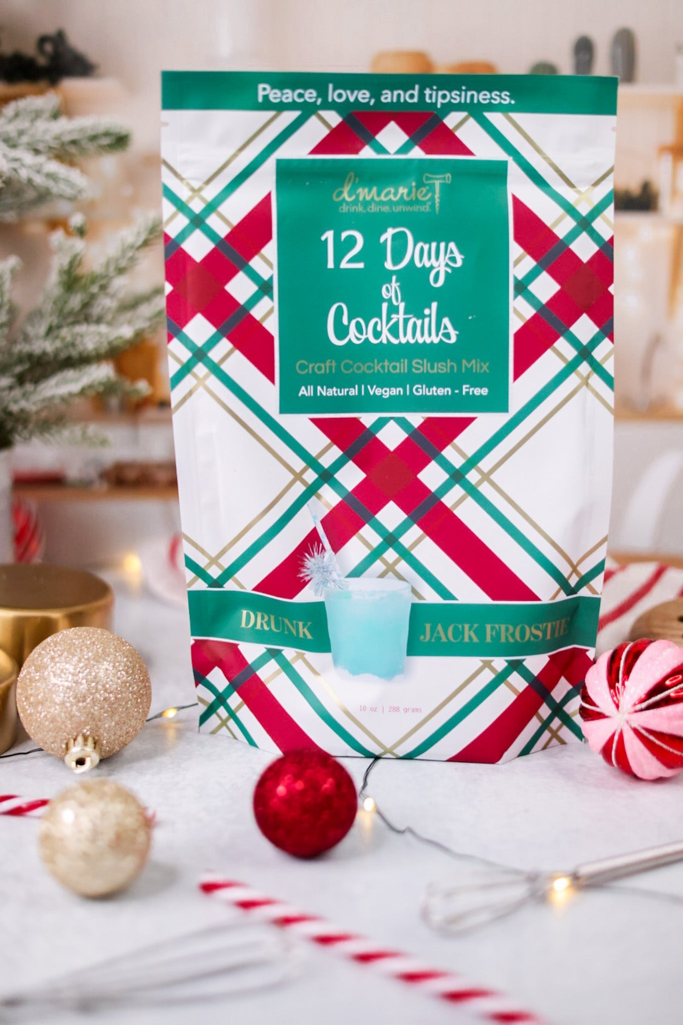 12 Days of Christmas Slushy Mixes (12 Flavors) - Whiskey Skies - D'MARIE, INC