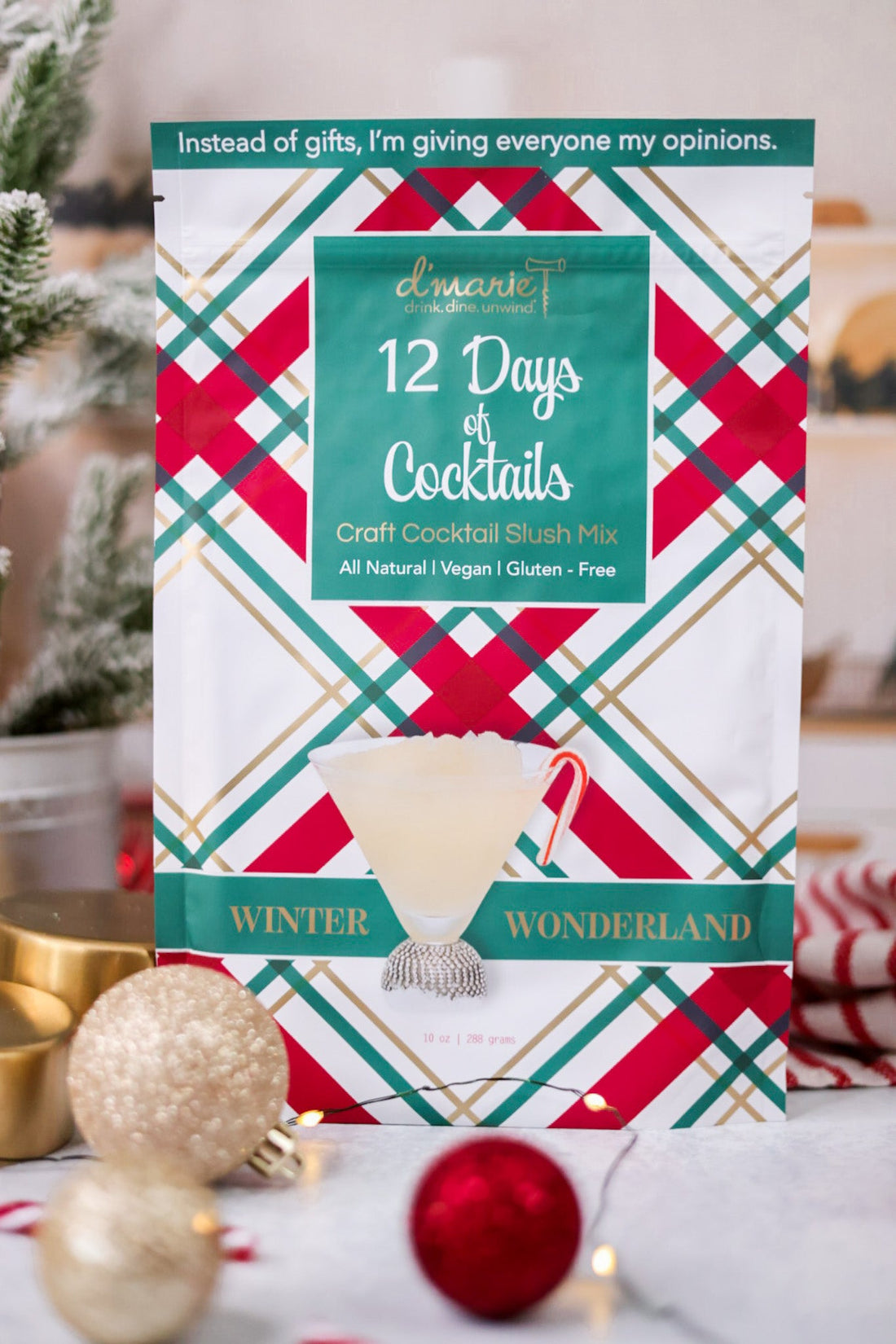 12 Days of Christmas Slushy Mixes (12 Flavors) - Whiskey Skies - D'MARIE, INC