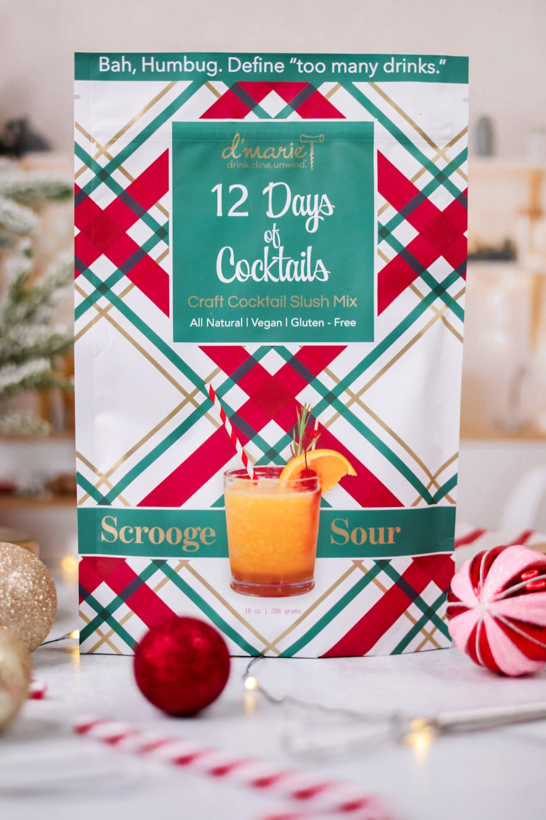 12 Days of Christmas Slushy Mixes (12 Flavors) - Whiskey Skies - D'MARIE, INC