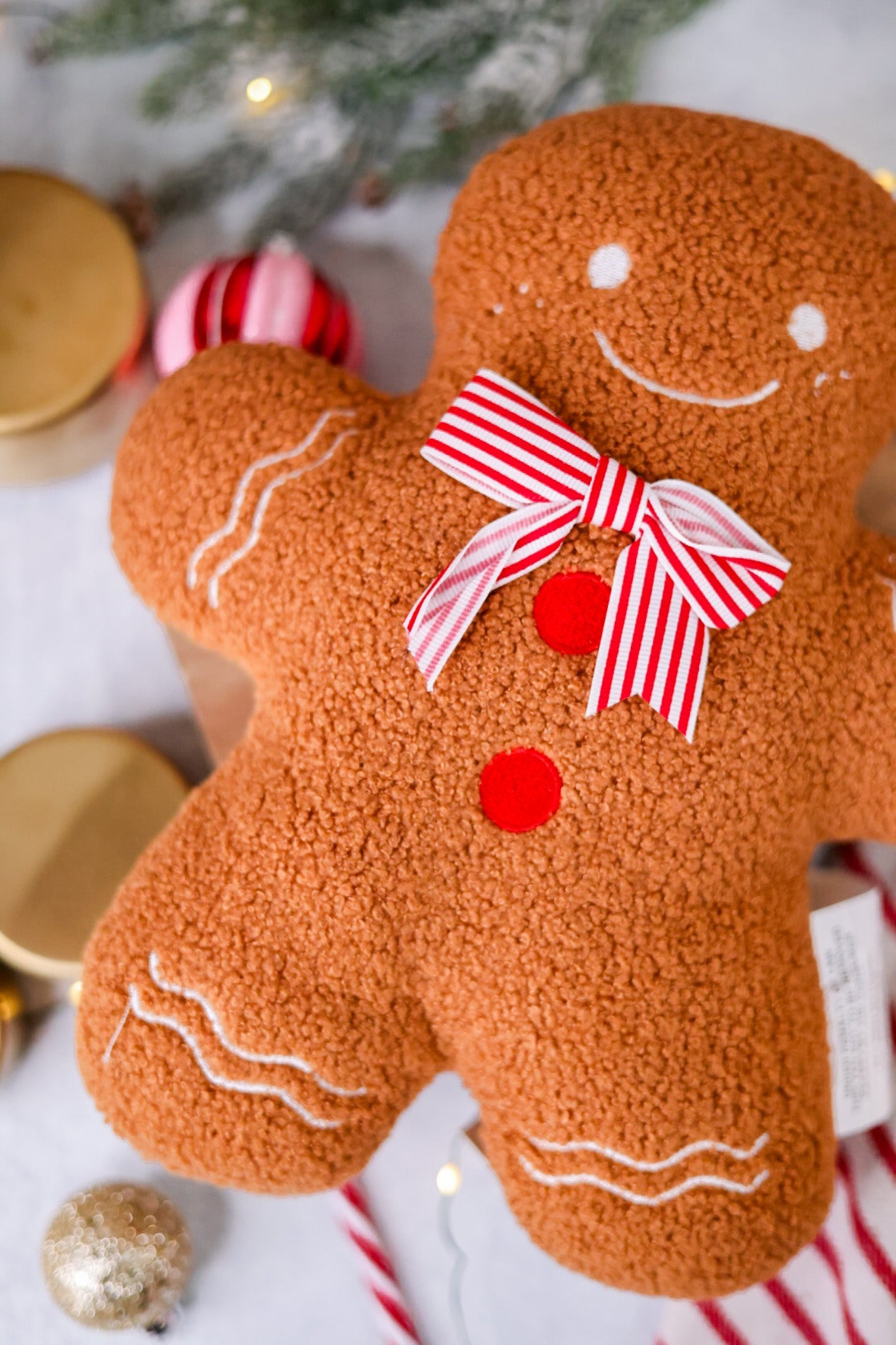 12" Plush Gingerbread Man - Whiskey Skies - ADAMS & CO