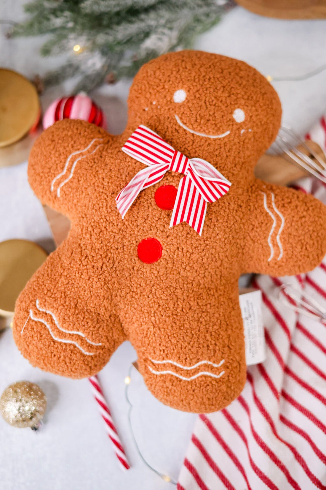 12" Plush Gingerbread Man - Whiskey Skies - ADAMS & CO