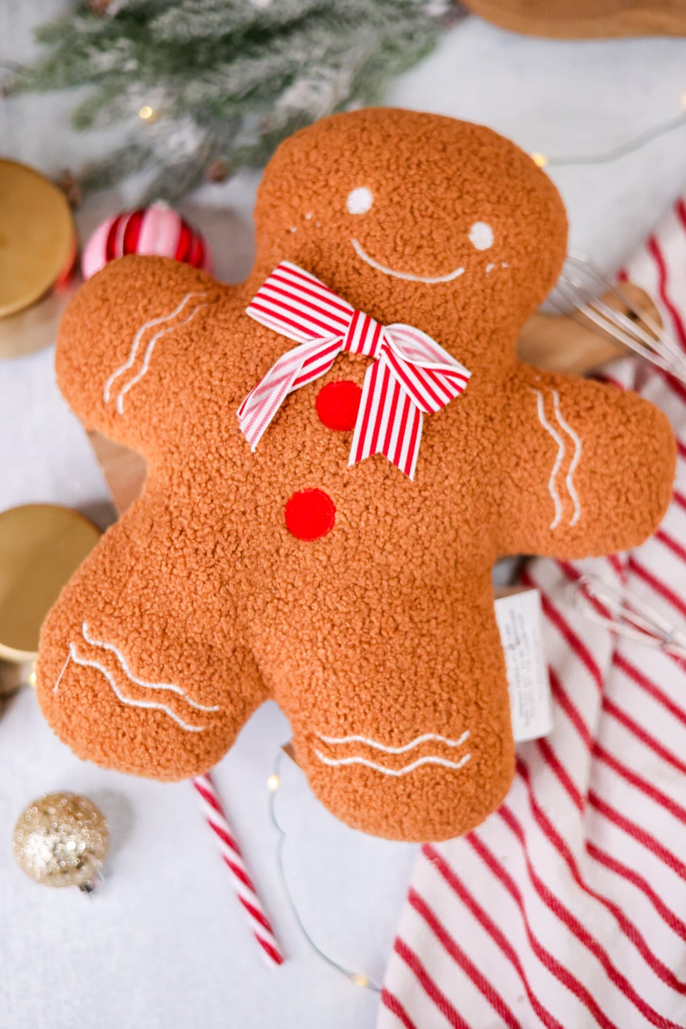 12" Plush Gingerbread Man - Whiskey Skies - ADAMS & CO