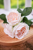 12" Real Touch English Rose Bundle (2 Colors) - Whiskey Skies - RAZ IMPORTS