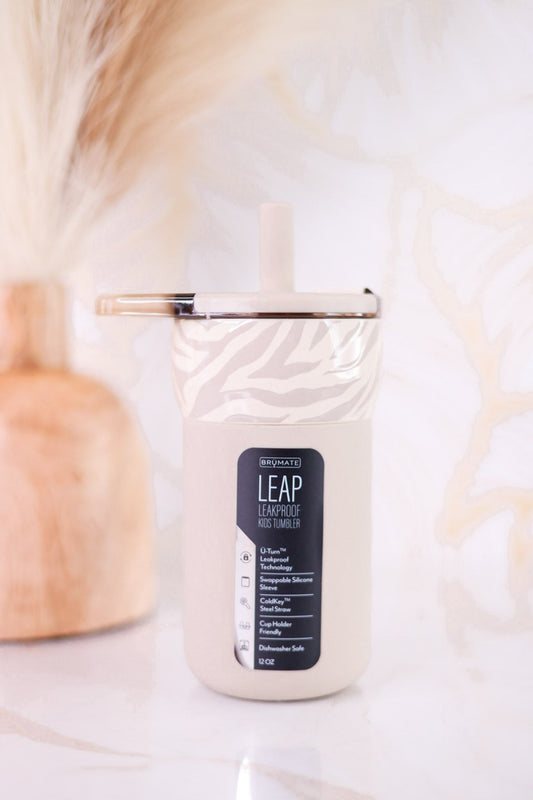 12oz Zebra Leap Tumbler - Whiskey Skies - BRUMATE