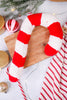 13" Plush Red and White Candy Cane - Whiskey Skies - ADAMS & CO