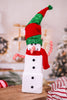 14" Plush Marshmallow Snowmen (2 Styles) - Whiskey Skies - GERSON COMPANIES