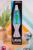 14.5" Yellow Blue Silver Lava Lamp - Whiskey Skies - SCHYLLING TOYS
