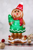 18 Inch Lighted Gingerbread Boy - Whiskey Skies - TRANSPAC