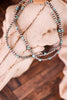 2 Layered Cowgirl Pearl and Turquoise Chip Necklace - Whiskey Skies - BOHO RANCH SHOP