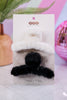 2 Pack Faux Fur Clips - Whiskey Skies - BRANDED