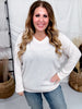 2 Piece Set With Long Sleeve Top & Cardigan (8 Colors) - Whiskey Skies - DEAR SCARLETT