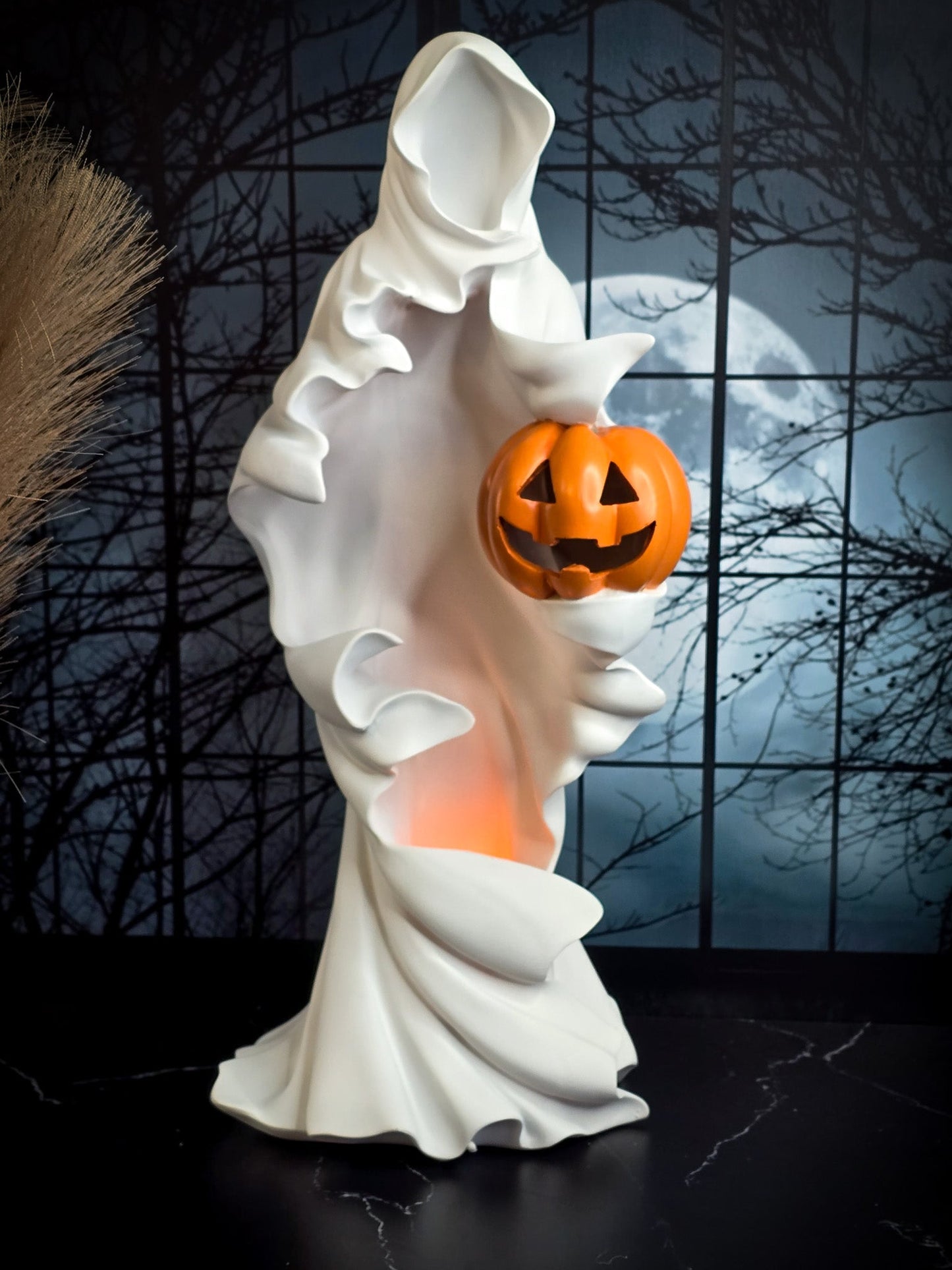 20" Light Up Faceless Ghost - Whiskey Skies - RAZ IMPORTS