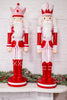 23.75" Peppermint Nutcracker (2 Variants) - Whiskey Skies - RAZ IMPORTS