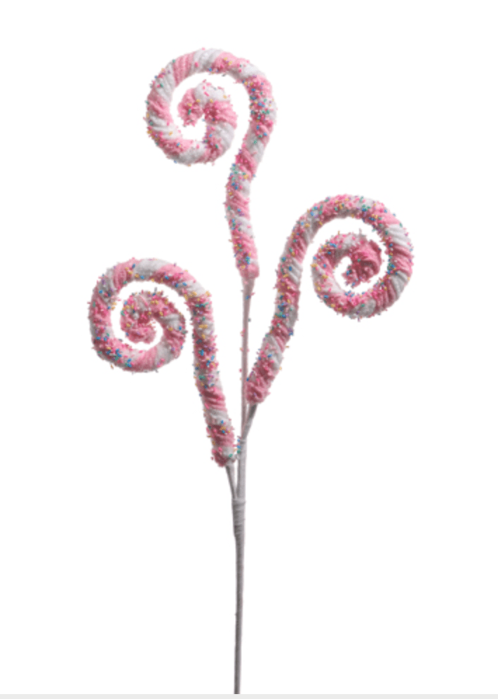 29.5" Candy Swirl Spray - Whiskey Skies - RAZ IMPORTS