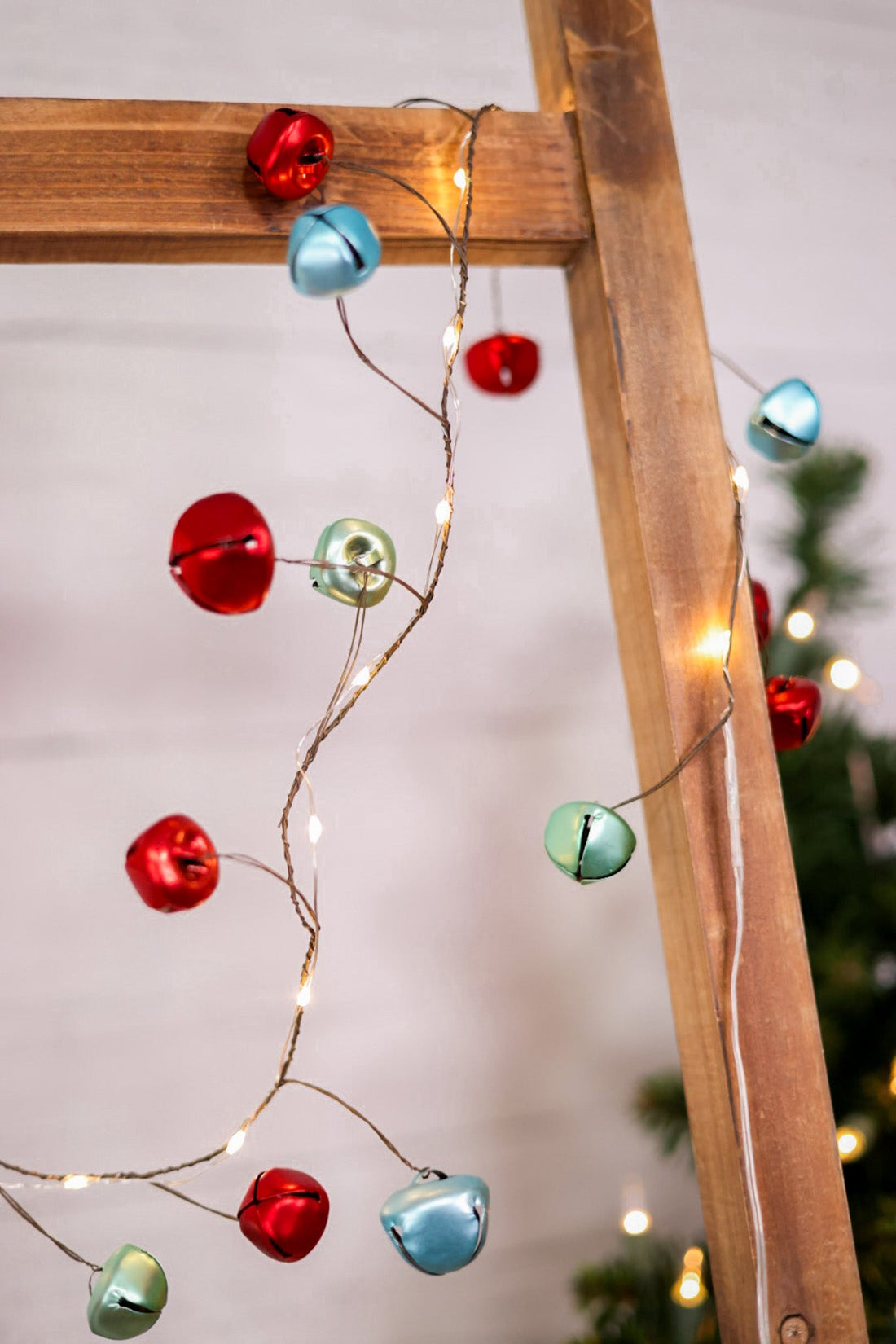 3' LED Sleigh Bell Garland - Whiskey Skies - MELROSE INTL