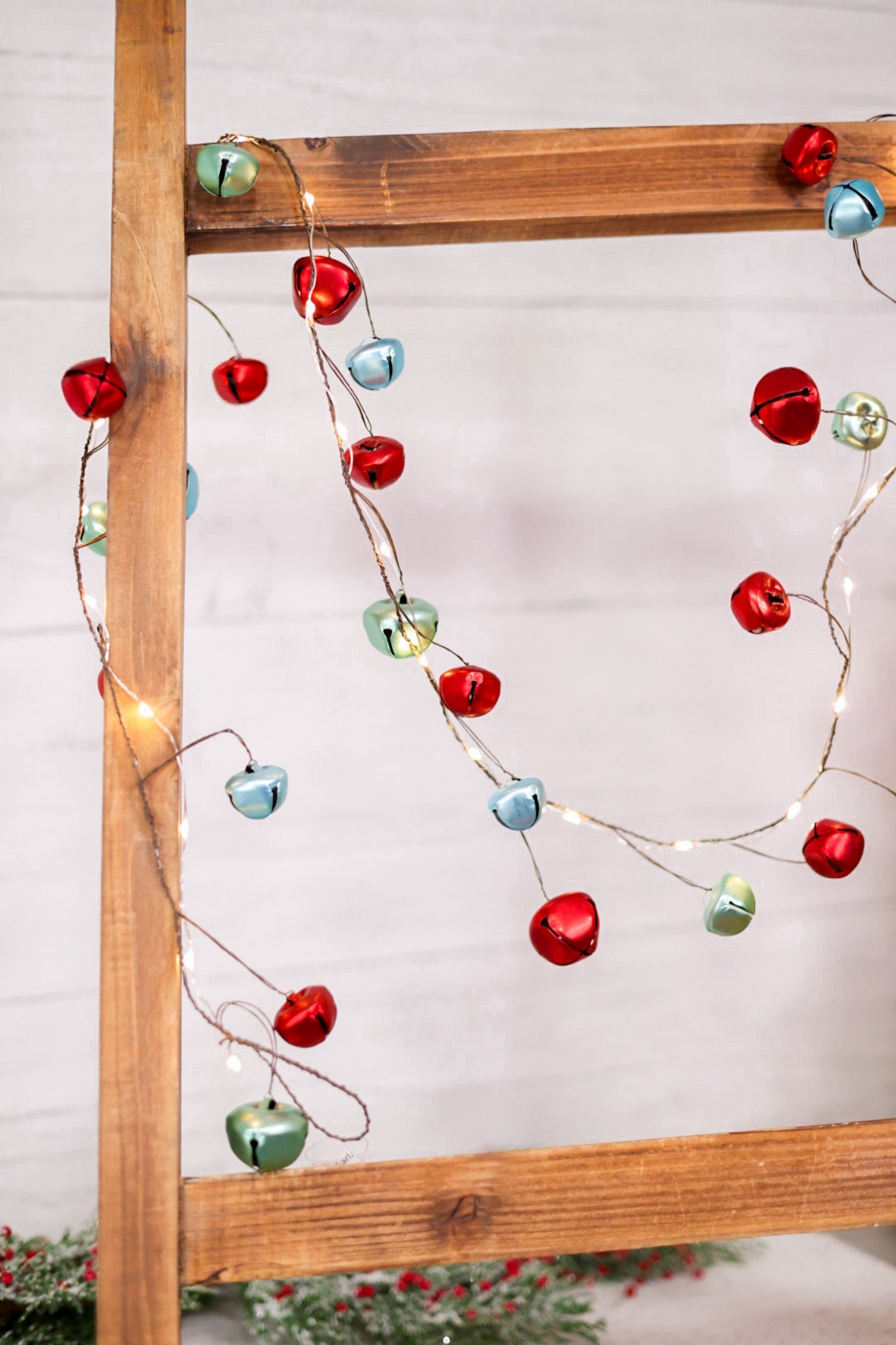 3' LED Sleigh Bell Garland - Whiskey Skies - MELROSE INTL