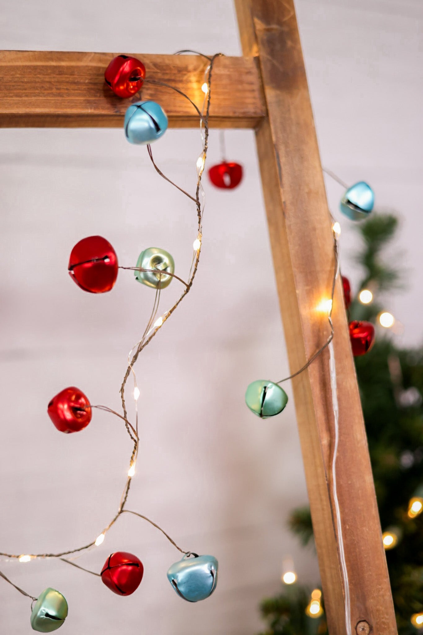 3' LED Sleigh Bell Garland - Whiskey Skies - MELROSE INTL