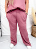 3 Piece Brushed Thermal Loungewear Set With Cardigan (8 Colors) - Whiskey Skies - DEAR SCARLETT