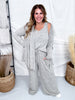 3 Piece Loungewear Set With Cardigan (8 Colors) - Whiskey Skies - DEAR SCARLETT