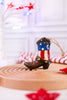 3.5" Americana Cowboy Boots Ornament (3 Styles) - Whiskey Skies - GERSON COMPANIES