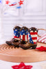 3.5" Americana Cowboy Boots Ornament (3 Styles) - Whiskey Skies - GERSON COMPANIES