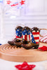 3.5" Americana Cowboy Boots Ornament (3 Styles) - Whiskey Skies - GERSON COMPANIES