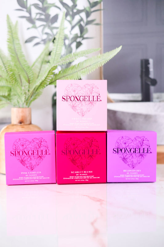 Spongelle Heart Shaped Body Buffers (4 Scents)
