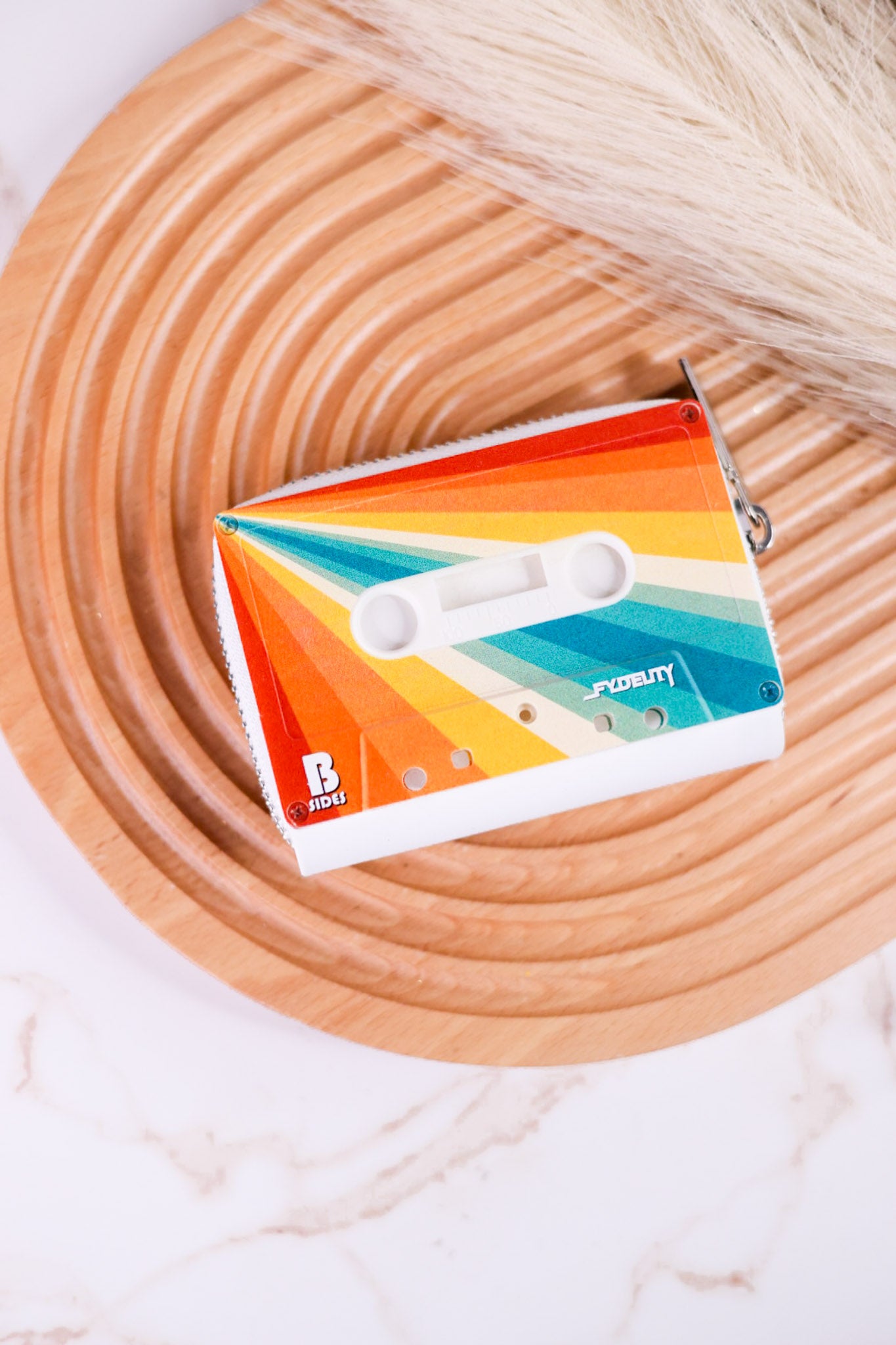 Limited Edition Retro Rainbow Mixtape Wallet
